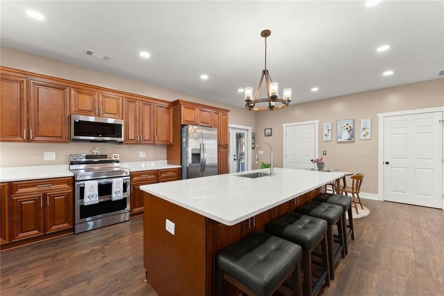 Furnished interior view inside a new home in , Demorest (Image 11).