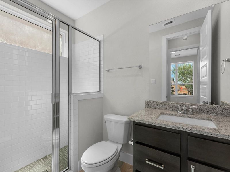 Furnished interior view inside a new home in Oakhill Reserve, Tomball (Image 9).