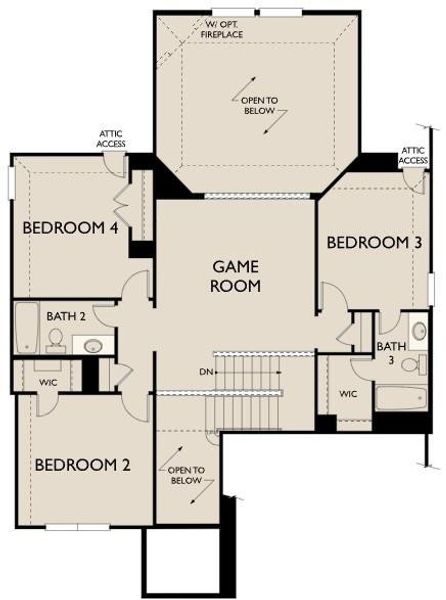 The Tyler floor plan The Tyler floor plan