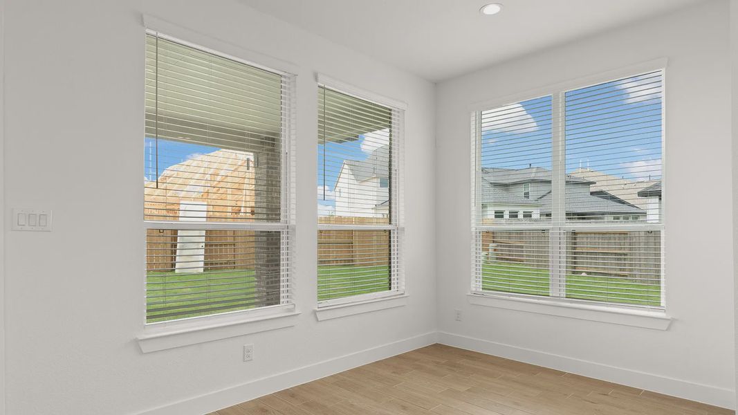 Representative unfurnished interior of a home built from the Lorne by Chesmar Homes in Artavia, Conroe (Image 15). Representative unfurnished interior of a home built from the Lorne by Chesmar Homes in Artavia, Conroe (Image 15).