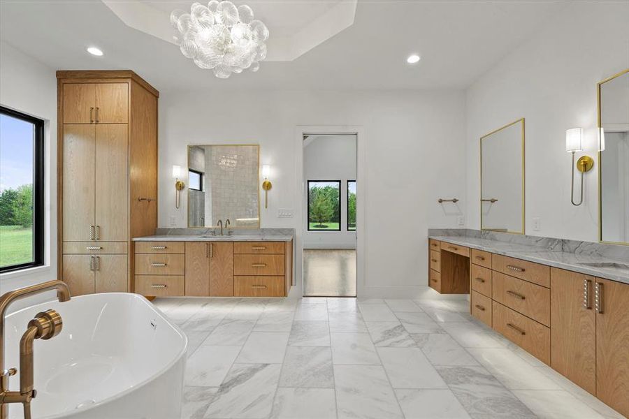 Furnished interior view inside a new home in , Heath (Image 13). Furnished interior view inside a new home in , Heath (Image 13).