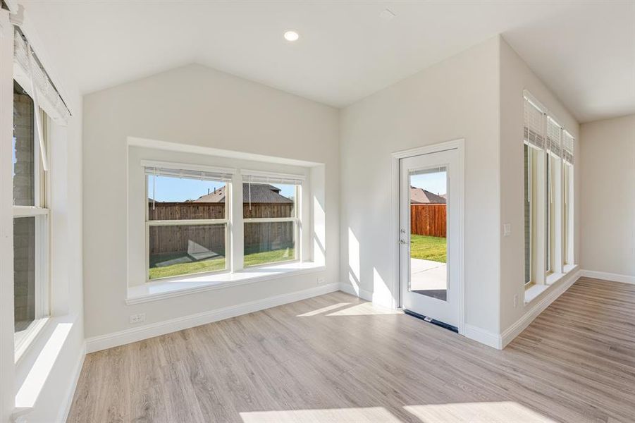 Spacious, unfurnished interior of a new home in ArrowBrooke Classic 50, Aubrey (Image 23).