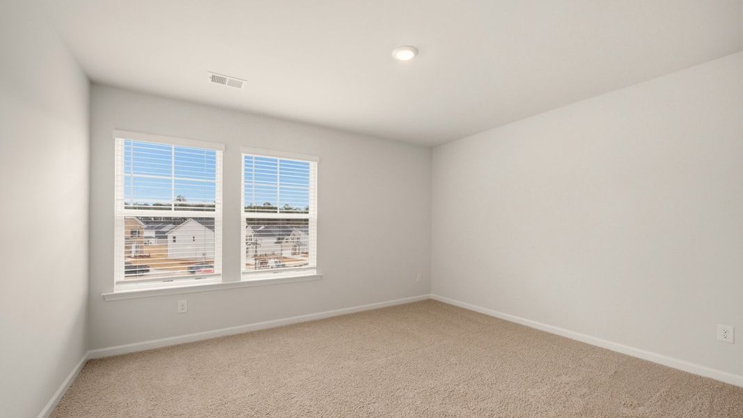 Spacious, unfurnished interior of a new home in The Gates at Pates Creek, Hampton (Image 21). Spacious, unfurnished interior of a new home in The Gates at Pates Creek, Hampton (Image 21).