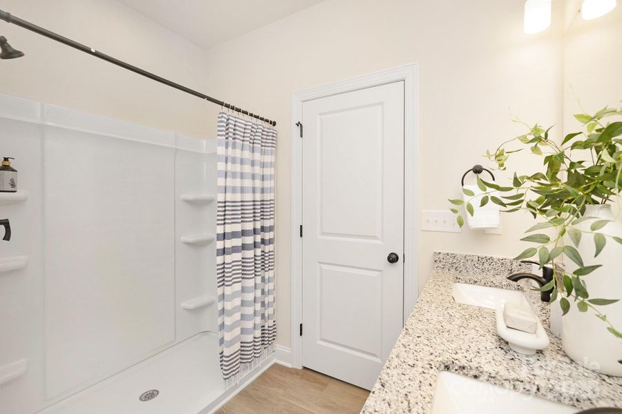 Furnished interior view inside a new home in , Charlotte (Image 7).