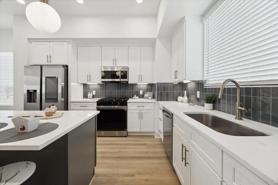 Furnished interior view inside a new home in , Houston (Image 12).