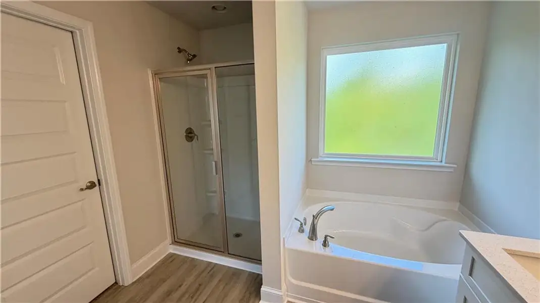 Furnished interior view inside a new home in Habersham Meadows, Demorest (Image 6).