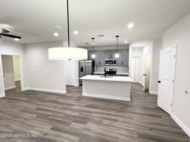 Furnished interior view inside a new home in , Jacksonville (Image 6).