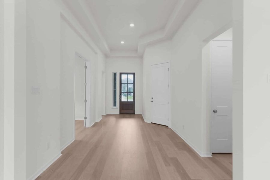Spacious, unfurnished interior of a new home in Newhaven, Manor (Image 12).