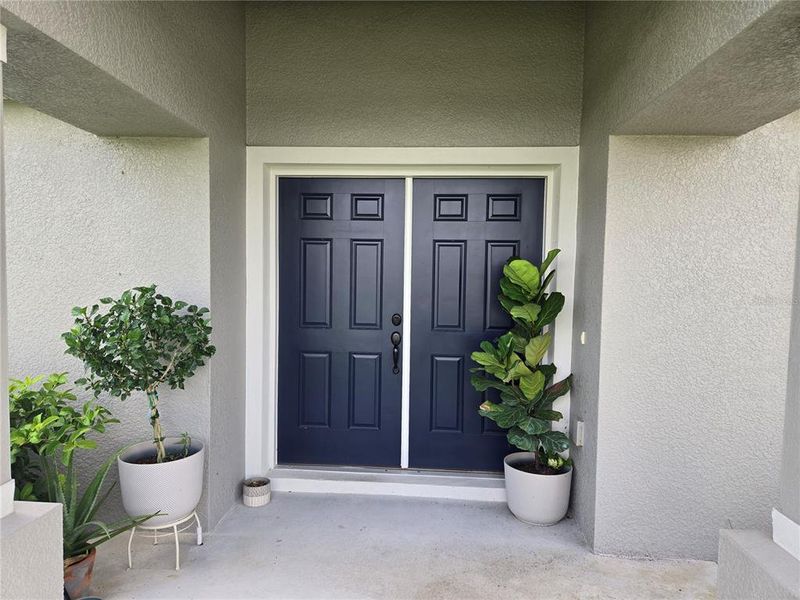 Welcoming Front door
