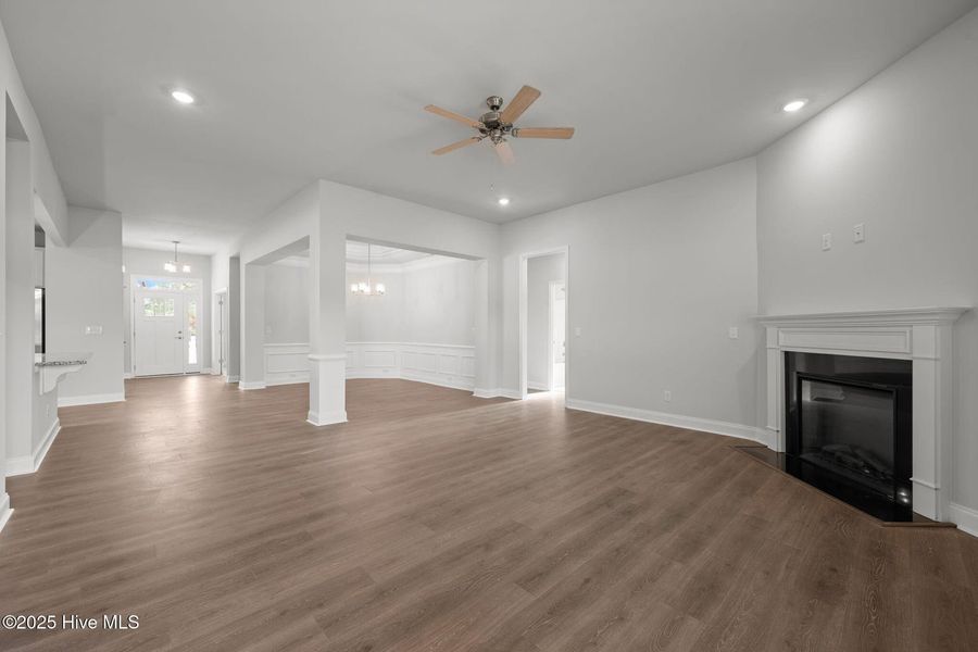 Spacious, unfurnished interior of a new home in Fairfield Harbour, New Bern (Image 16). Spacious, unfurnished interior of a new home in Fairfield Harbour, New Bern (Image 16).