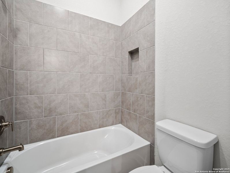 Furnished interior view inside a new home in Morgan Meadows, San Antonio (Image 4).