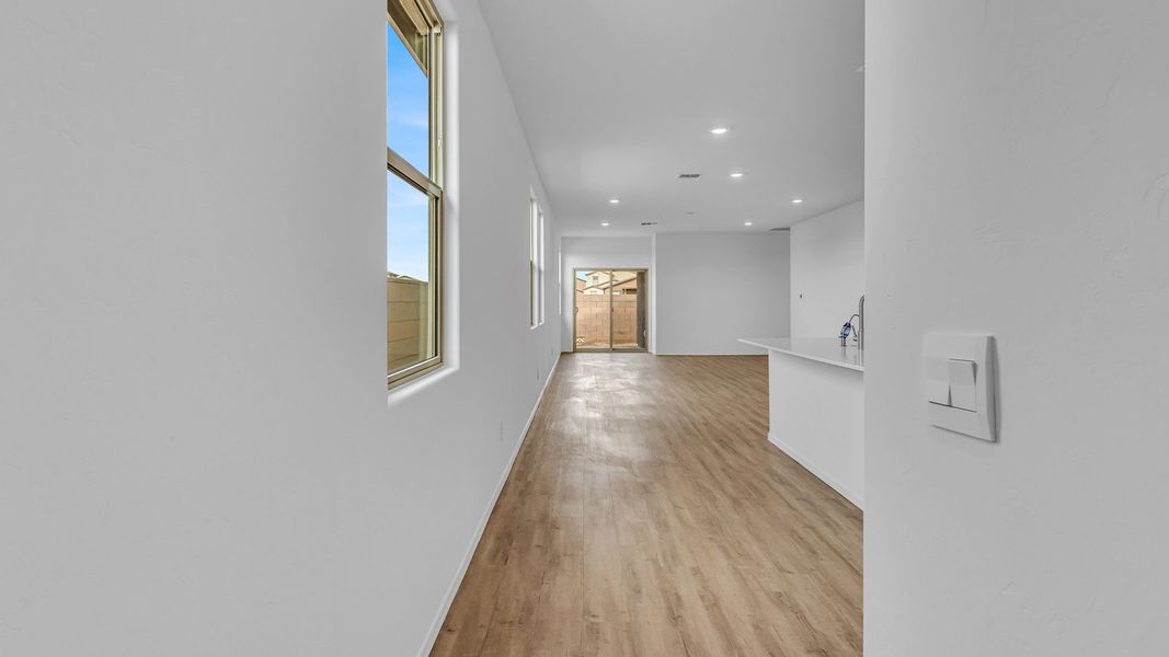 Spacious, unfurnished interior of a new home in Coronet at Gladden Farms, Marana (Image 19). Spacious, unfurnished interior of a new home in Coronet at Gladden Farms, Marana (Image 19).