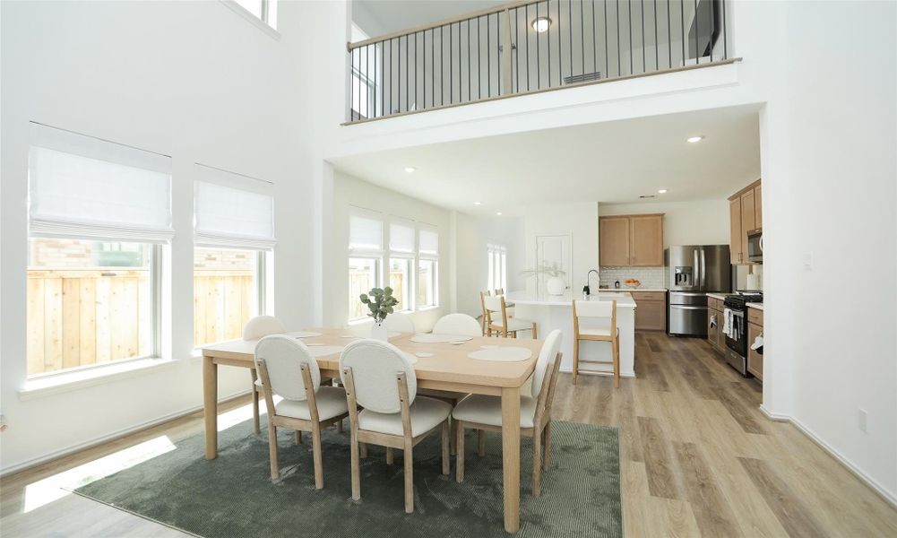 Furnished interior view inside a new home in , Cypress (Image 26).