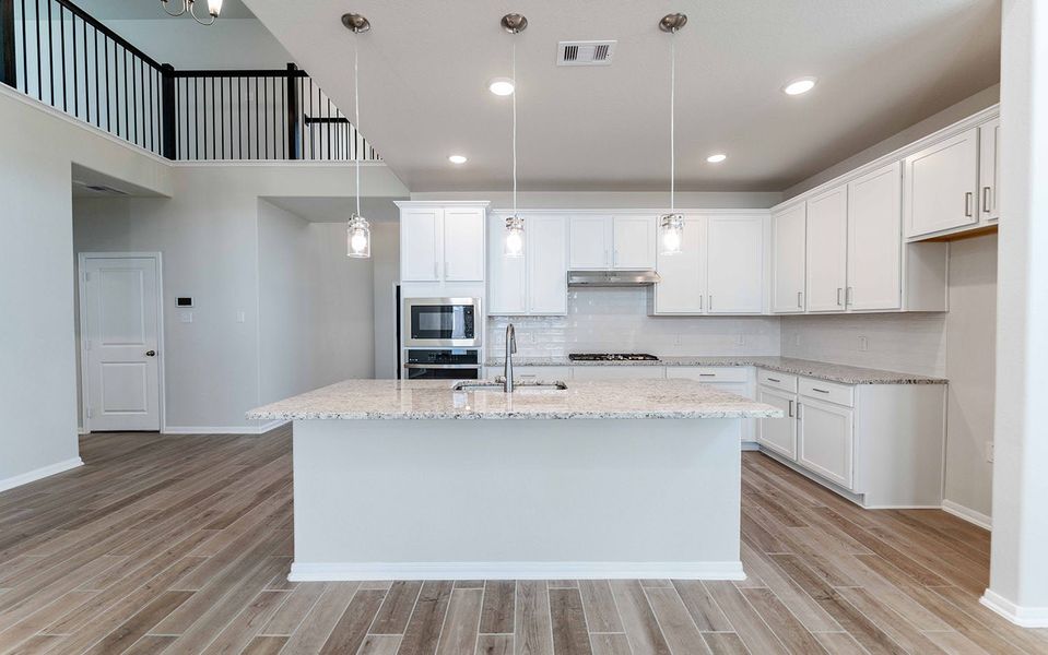 Furnished interior view inside a new home in Canterra Creek, Rosharon (Image 8).