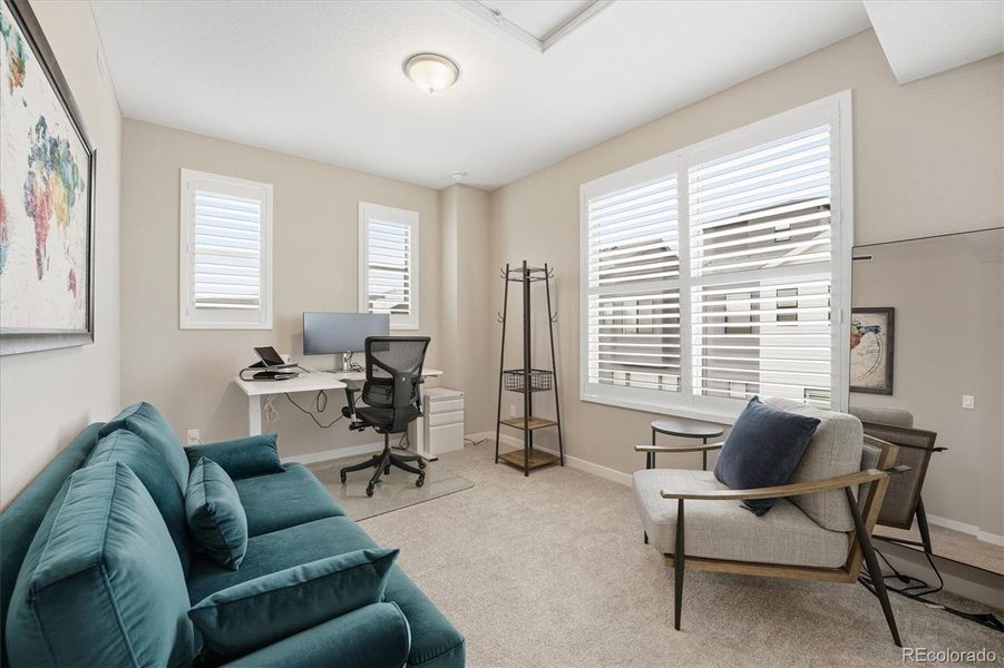 Furnished interior view inside a new home in , Littleton (Image 36).