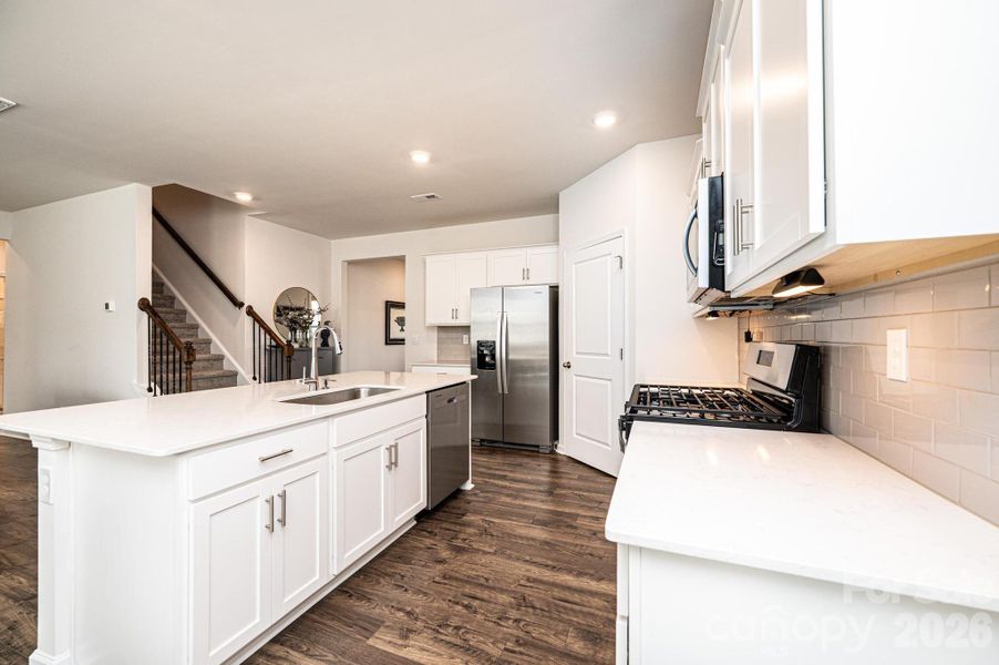 Furnished interior view inside a new home in Azalea Ridge, Mount Holly (Image 13).