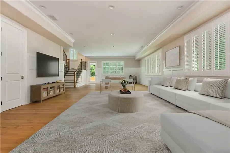 Furnished interior view inside a new home in , Brookhaven (Image 5).