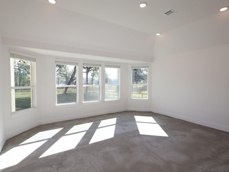 Spacious, unfurnished interior of a new home in The Oaks on 6th Street, Magnolia (Image 23).