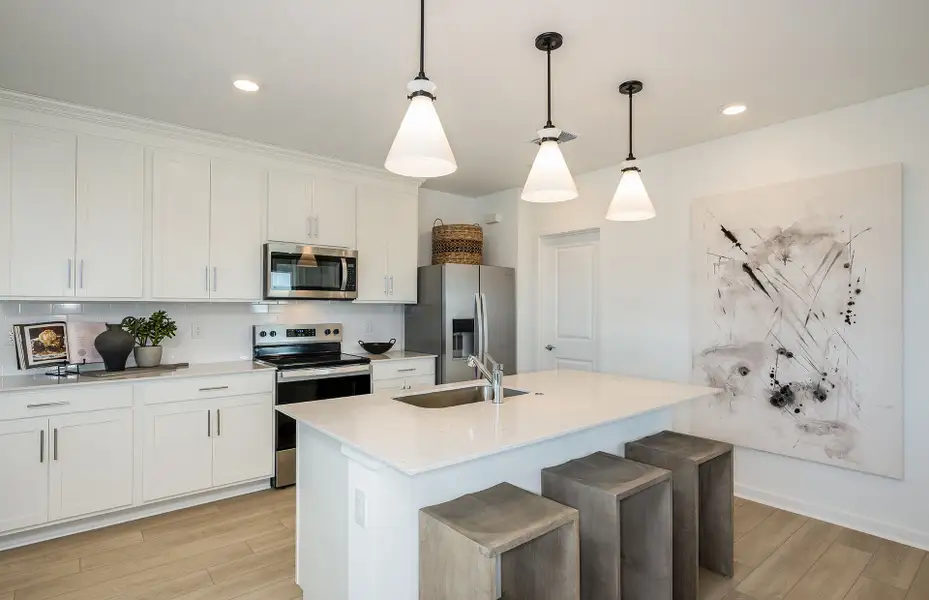 Furnished interior view inside a new home in Seaire, Parrish (Image 4).