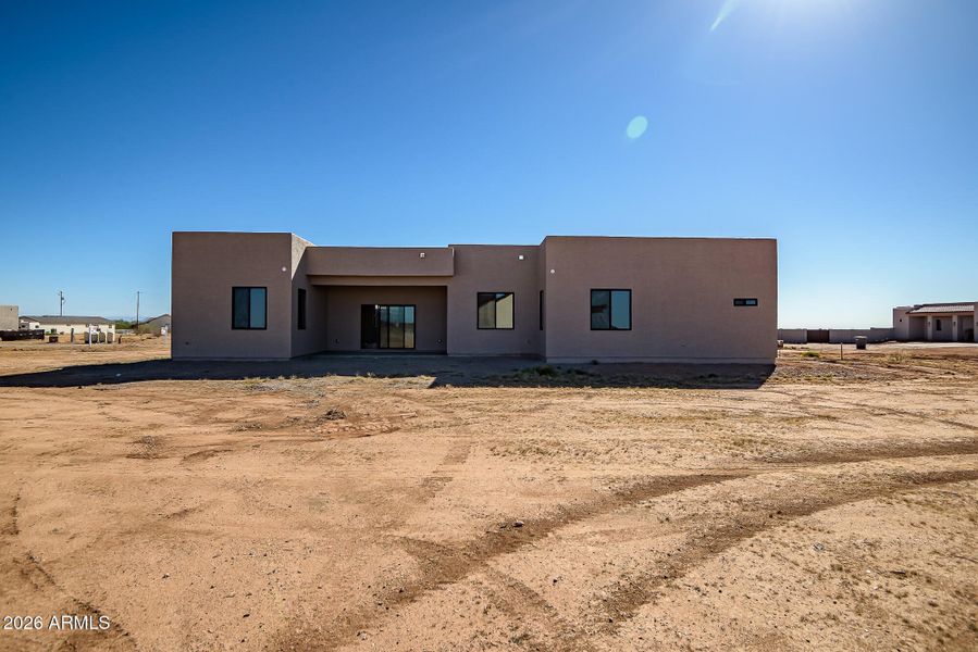 Rear elevation Rear elevation