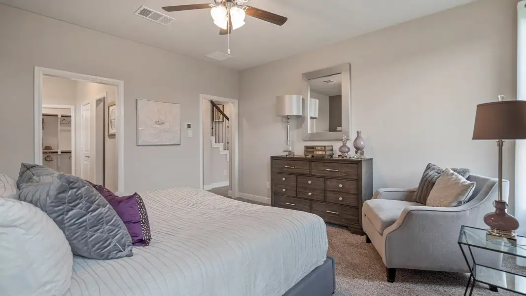 Furnished interior view inside a new home in Northstar West, Fort Worth (Image 23). Furnished interior view inside a new home in Northstar West, Fort Worth (Image 23).