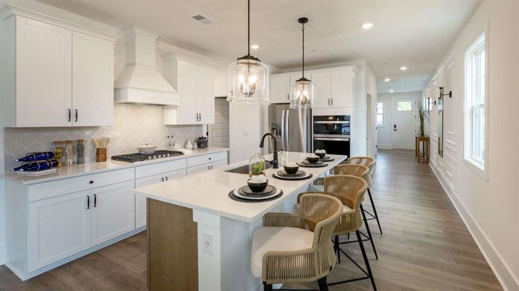 Furnished interior view inside a new home in The Village at Sandy Plains, Marietta (Image 30).