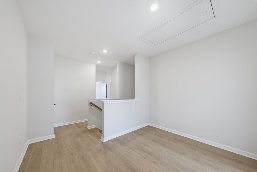 Spacious, unfurnished interior of a new home in Sweetbrier, Durham (Image 19). Spacious, unfurnished interior of a new home in Sweetbrier, Durham (Image 19).