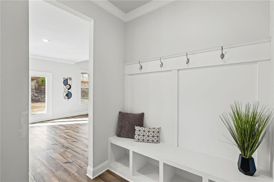 Furnished interior view inside a new home in Overlook at Marina Bay, Gainesville (Image 16).