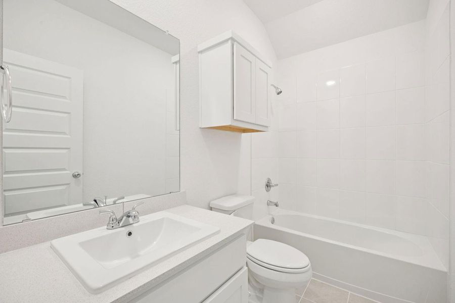 Furnished interior view inside a new home in Trinity Ranch, Elgin (Image 8). Furnished interior view inside a new home in Trinity Ranch, Elgin (Image 8).