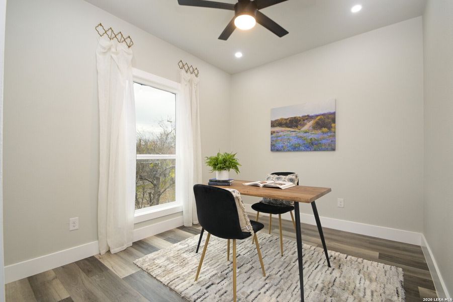 Furnished interior view inside a new home in , San Antonio (Image 33).