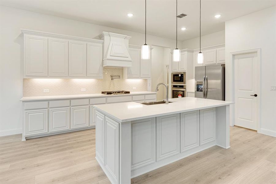 Furnished interior view inside a new home in West Crossing, Anna (Image 14). Furnished interior view inside a new home in West Crossing, Anna (Image 14).