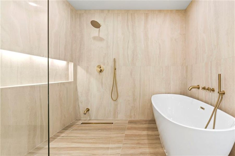 Furnished interior view inside a new home in , Atlanta (Image 8). Furnished interior view inside a new home in , Atlanta (Image 8).