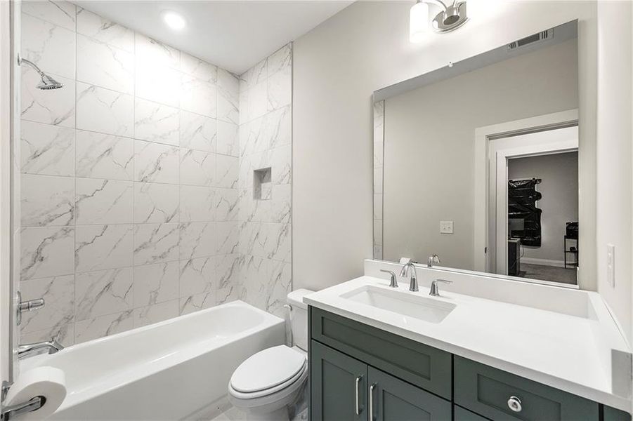 Furnished interior view inside a new home in Sterlington, Canton (Image 39).