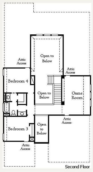 2nd Floorplan - Representative Photo