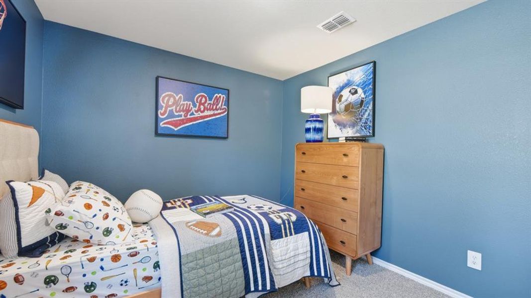 Furnished interior view inside a new home in Hickory Grove, Krum (Image 31).