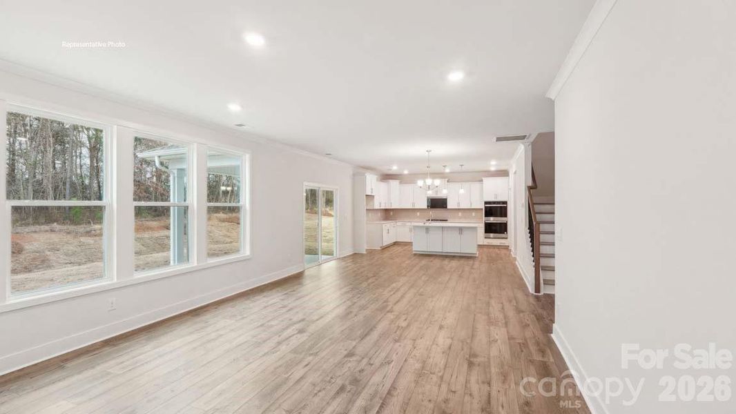 Spacious, unfurnished interior of a new home in Westport, York (Image 27).