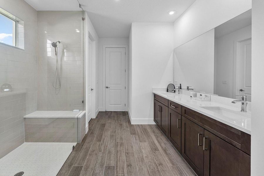 Furnished interior view inside a new home in Tradition - Telaro, Port St. Lucie (Image 18). Furnished interior view inside a new home in Tradition - Telaro, Port St. Lucie (Image 18).