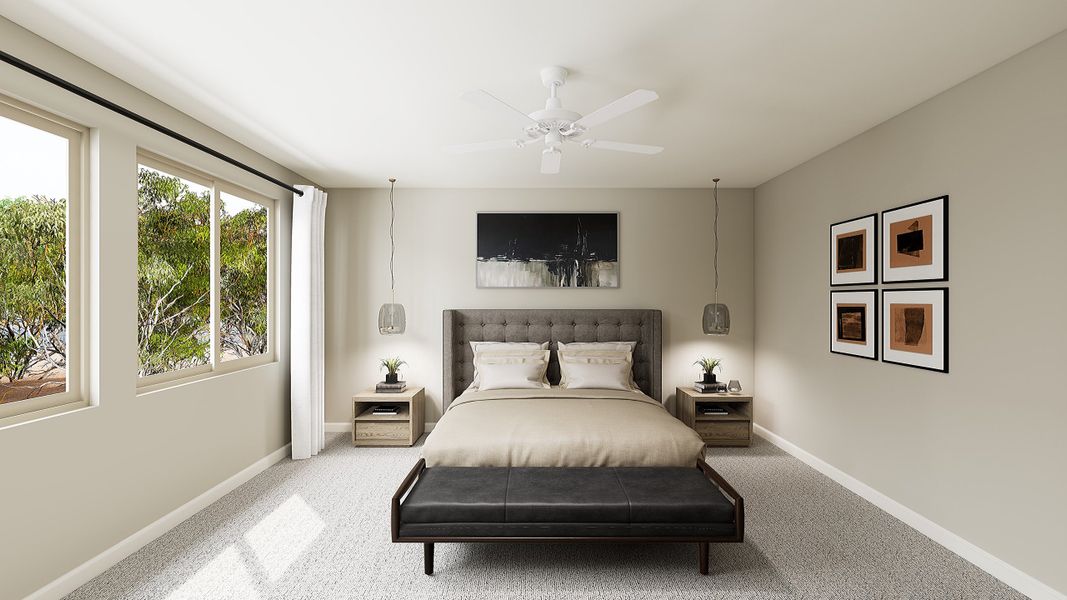 Representative furnished interior of a home built from the Laguna Plan 3513 by Tri Pointe Homes in Terraza, San Tan Valley (Image 6).