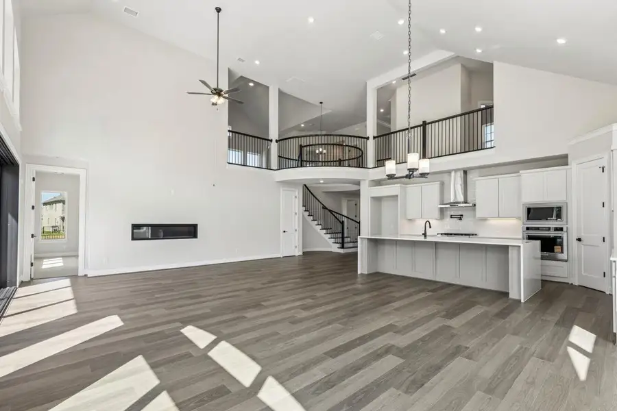 Furnished interior view inside a new home in Heath Golf & Yacht Club, Heath (Image 5).