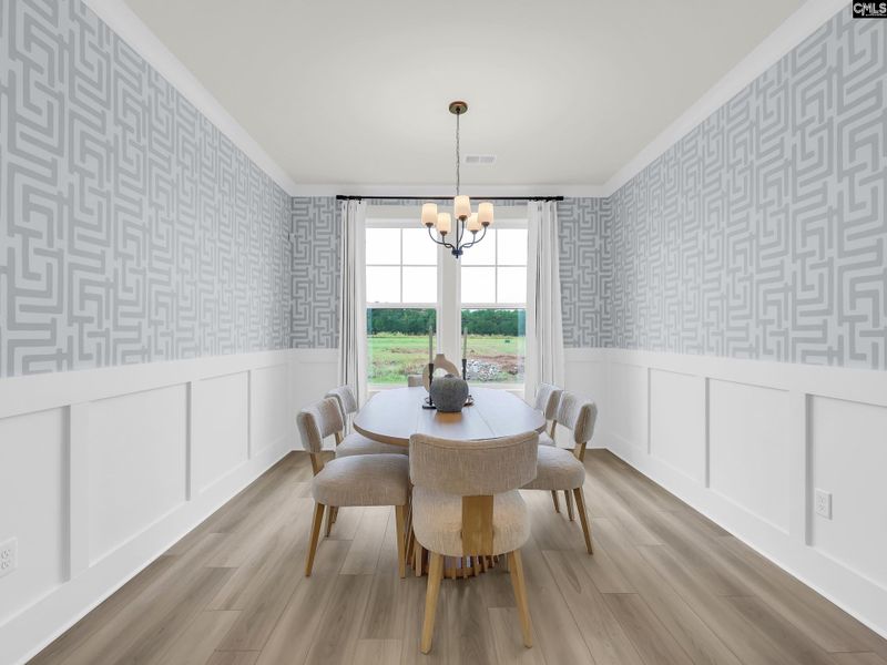 Furnished interior view inside a new home in Raglins Creek, Lugoff (Image 11).