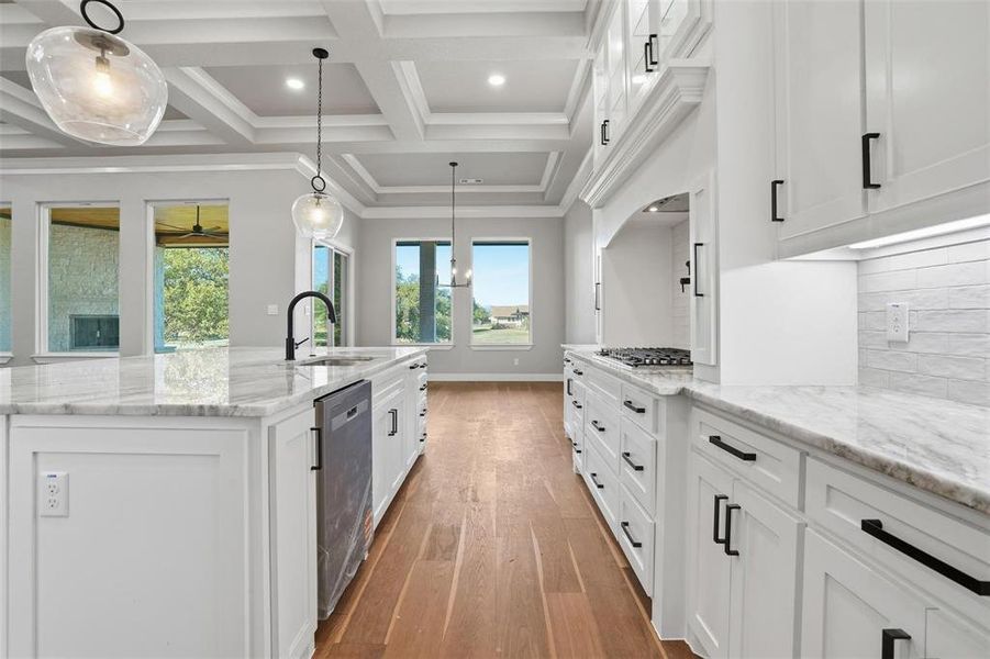 Furnished interior view inside a new home in , Weatherford (Image 11).