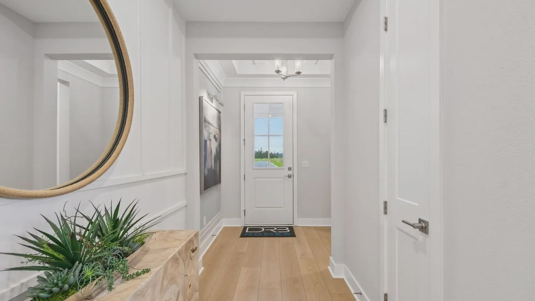 Furnished interior view inside a new home in Ardisia Park, New Smyrna Beach (Image 9).