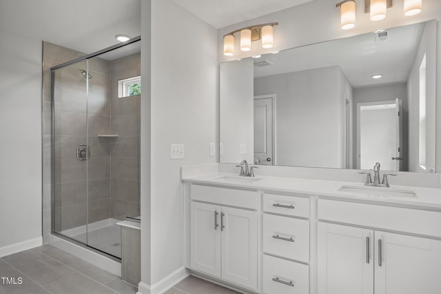 Furnished interior view inside a new home in Woodland Crossing, Zebulon (Image 8).