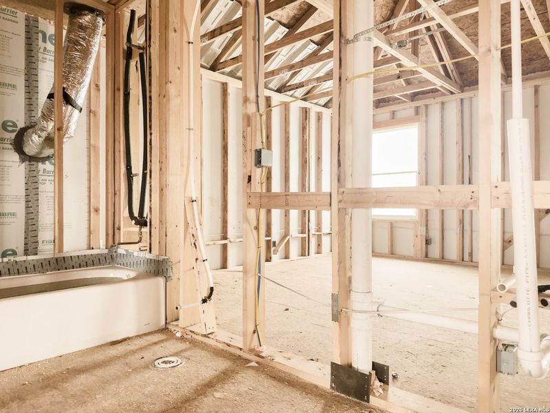 In-progress construction of a new home in Cordova Trails, Seguin, TX (Image 14). In-progress construction of a new home in Cordova Trails, Seguin, TX (Image 14).