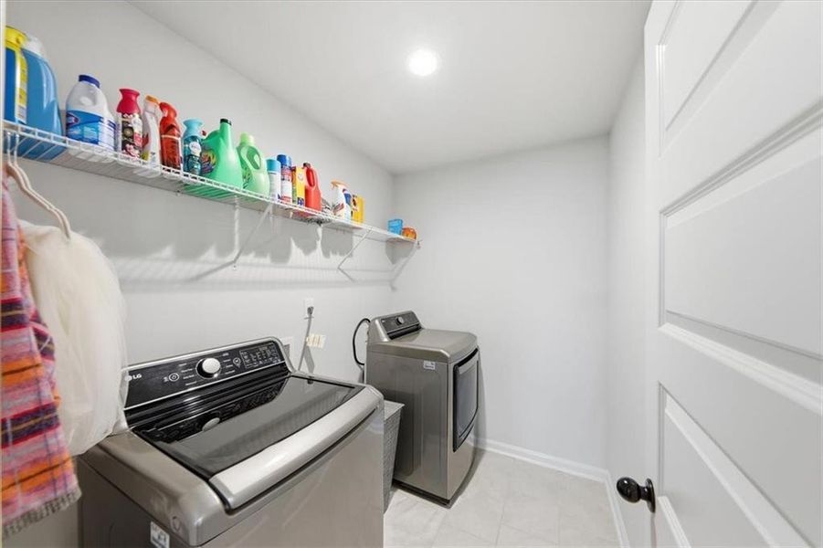 Furnished interior view inside a new home in Nine Oaks, Locust Grove (Image 41).
