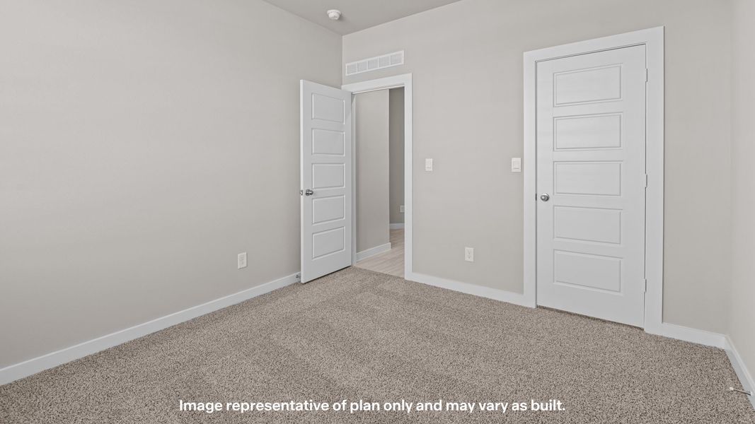 Spacious, unfurnished interior of a new home in Legacy South, Midland (Image 19). Spacious, unfurnished interior of a new home in Legacy South, Midland (Image 19).