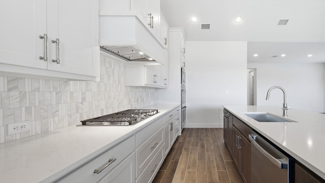 Furnished interior view inside a new home in Landmark, Denton (Image 13).