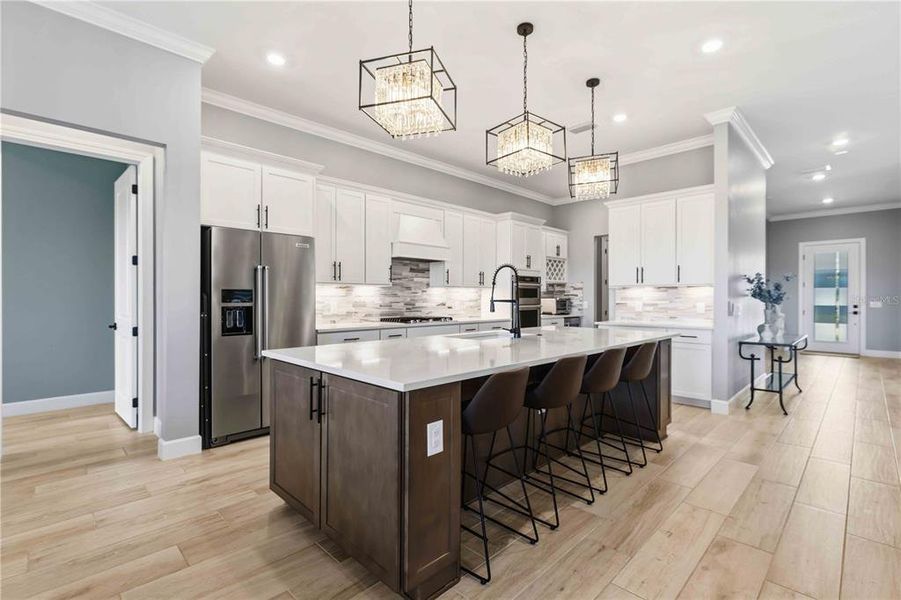 Furnished interior view inside a new home in , Nokomis (Image 13).