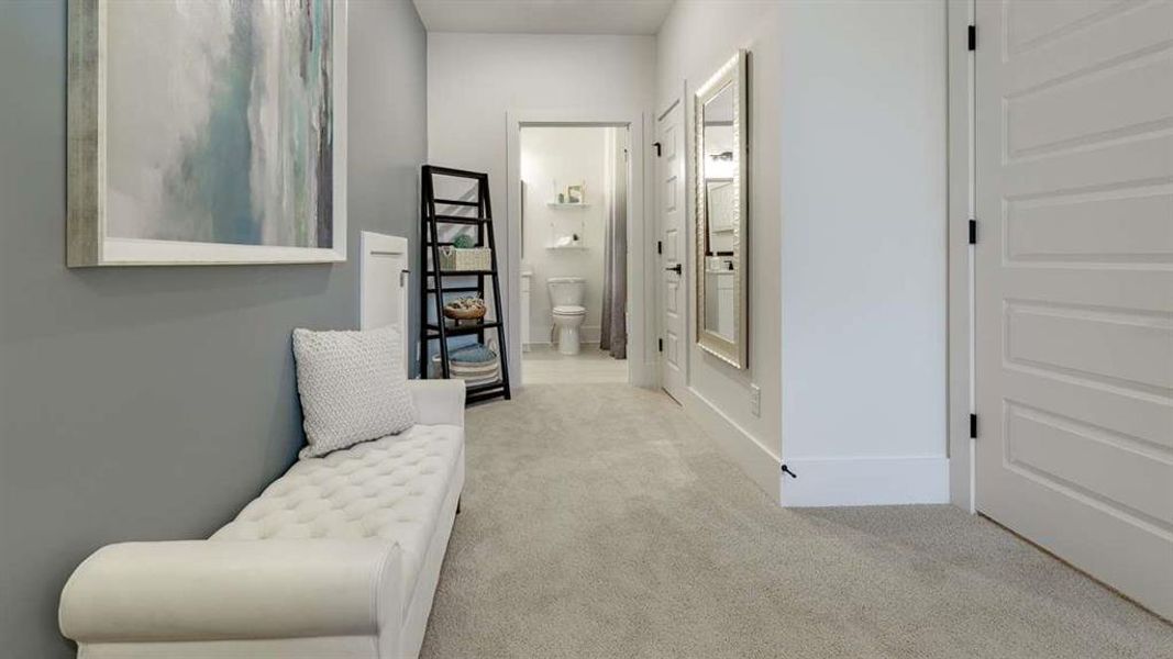 Furnished interior view inside a new home in The Village at Sandy Plains, Marietta (Image 15).