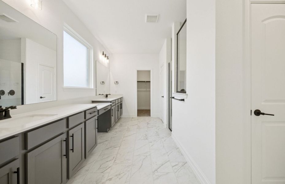 Representative furnished interior of a home built from the Ferris by Pulte Homes in Corley Farms, Boerne (Image 14).